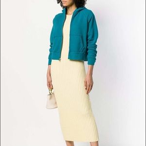 Teal hoodie by Simon Miller